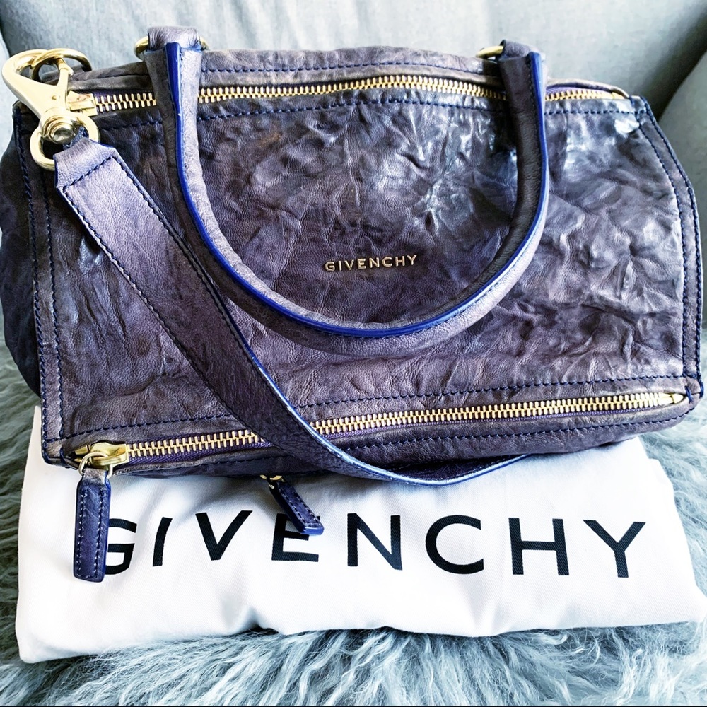GIVENCHY Pandora Medium Leather Satchel cross body